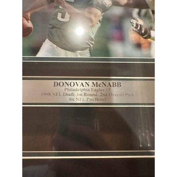 Donovan McNabb signed autographed Eagles 8x10 Photo Framed Collage JSA - Picture 4 of 5